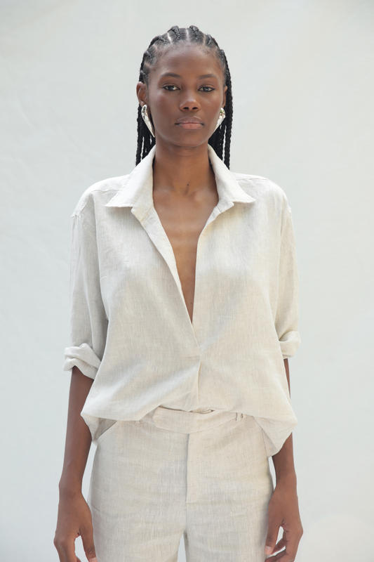 BECCA SHIRT NATURAL