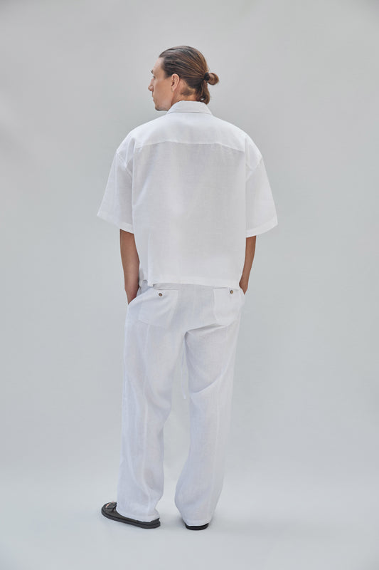 GEORGE PANTS WHITE