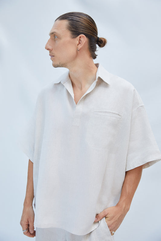 JOCHE SHIRT WOMEN NATURAL