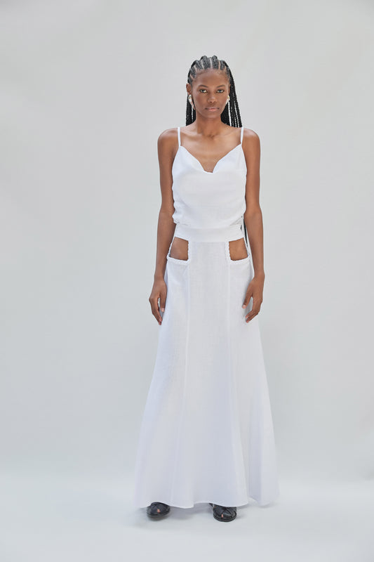 MONI SKIRT WHITE