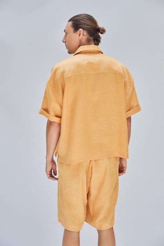 MEL MEN BERMUDA SHORTS GOLDEN