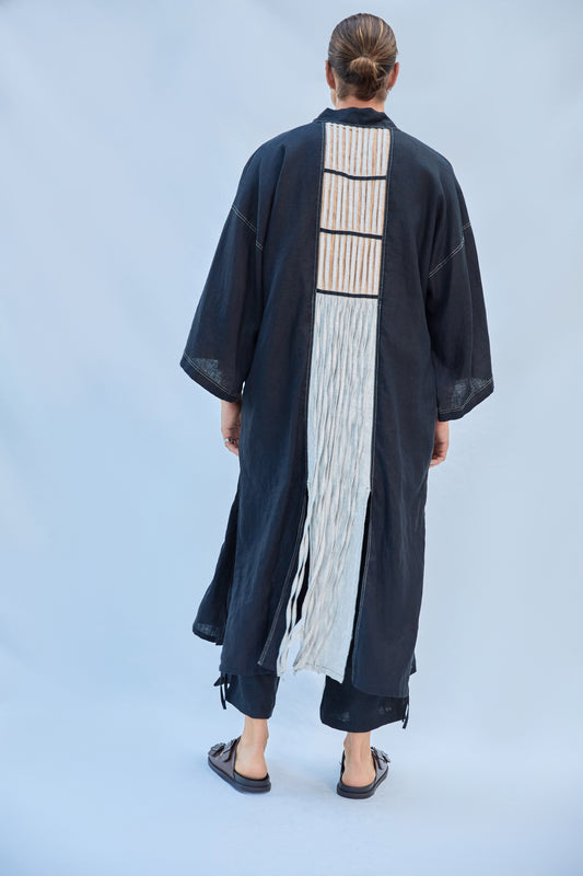 PAUL KIMONO BLACK