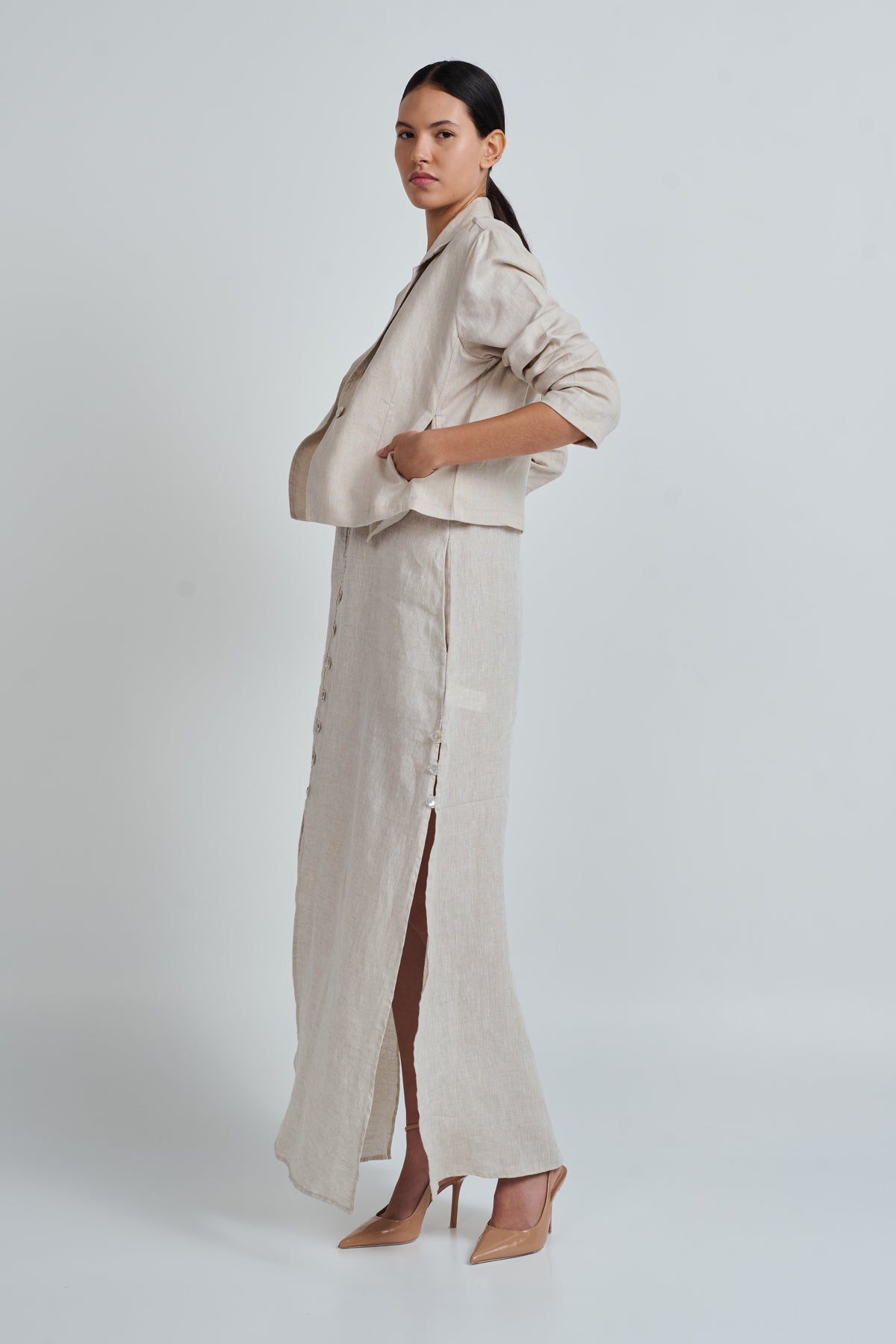 NATI BLAZER NATURAL
