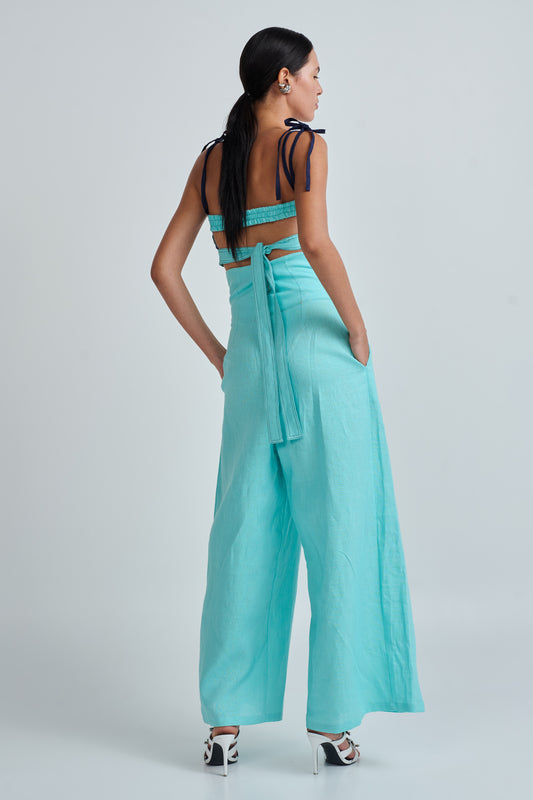 ATHINA PANTS AQUA