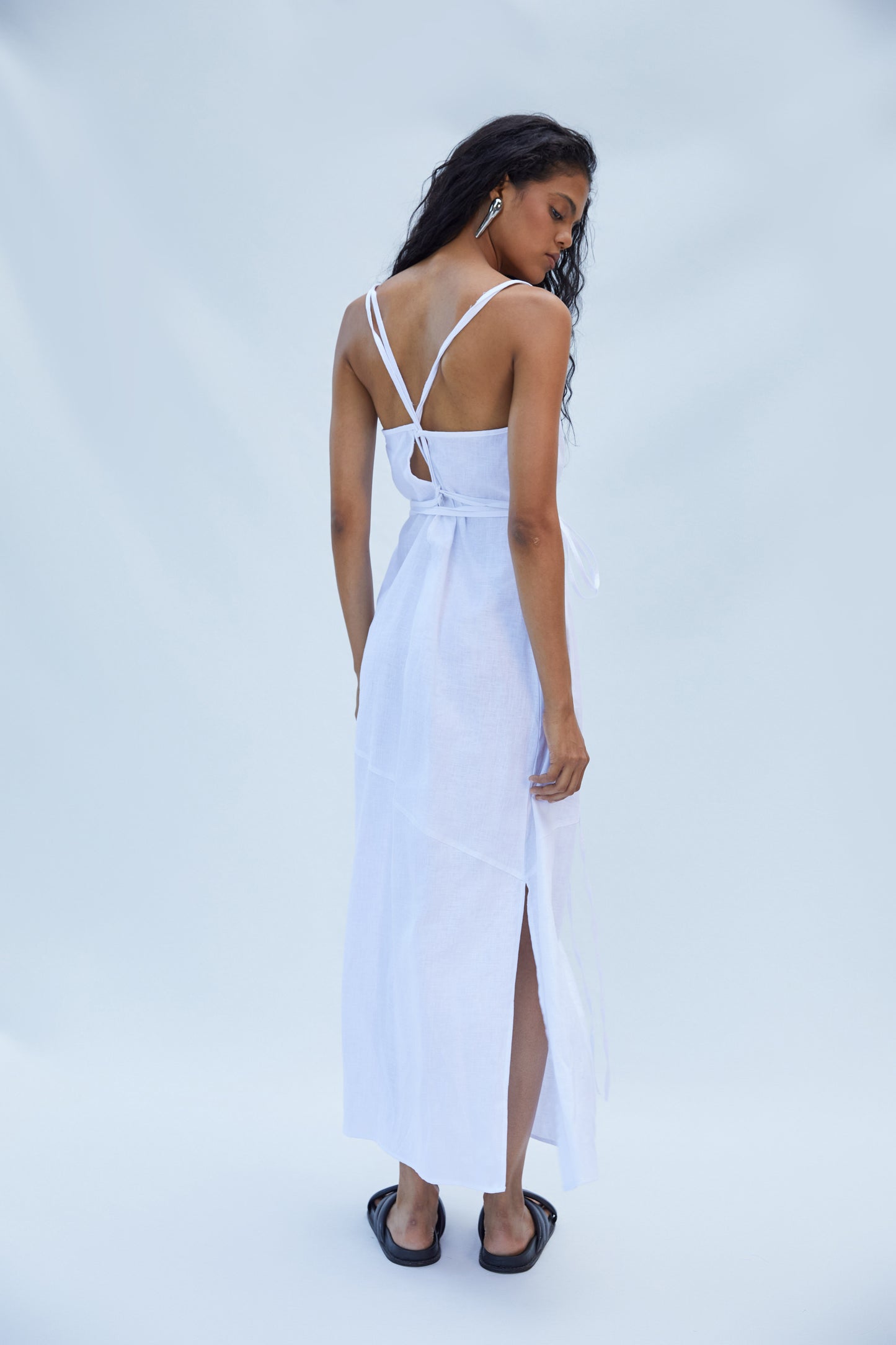 ANDREA DRESS WHITE
