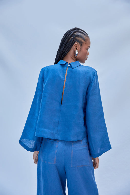DALYS TOP Denim espalda