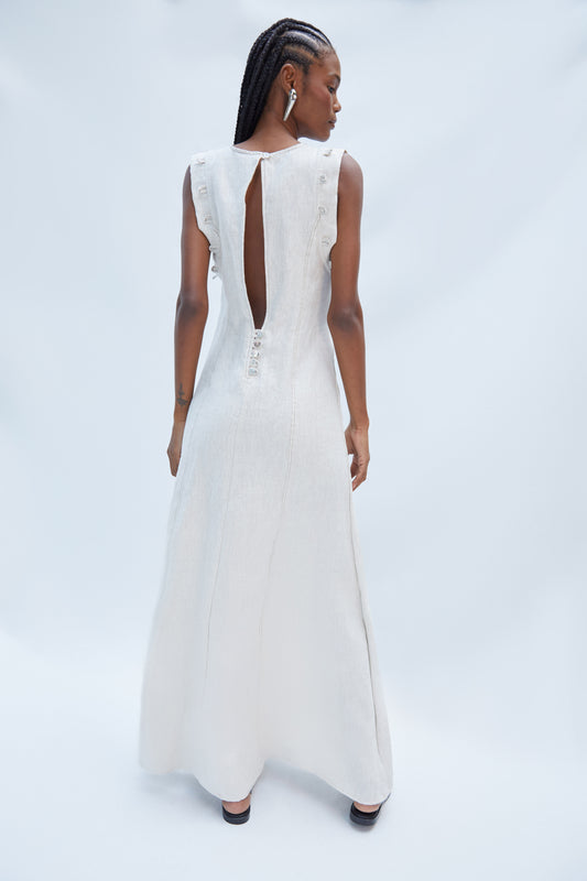 JULY DRESS NATURAL