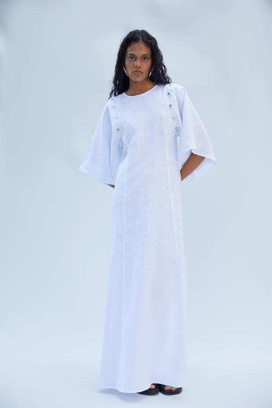JULY DRESS WHITE
