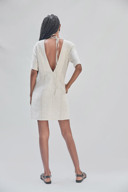 MARTHI DRESS NATURAL