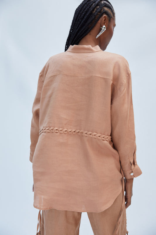 NIA SHIRT MOCCA